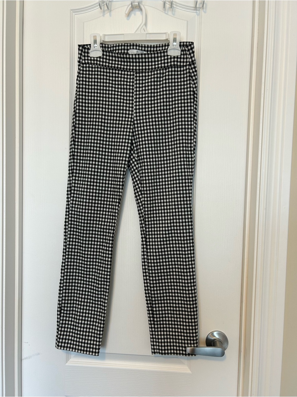Camber & Grace Black White Gingham Pants